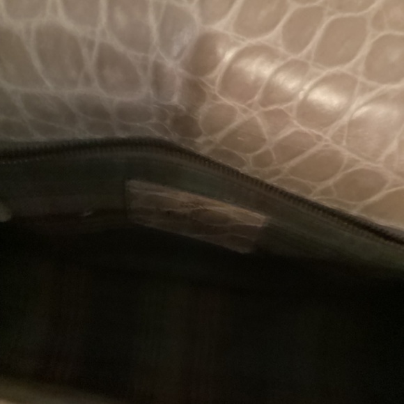 MULBERRY CROC EMBOSSED LEATHER MESSANGER BAG - Picture 15 of 16